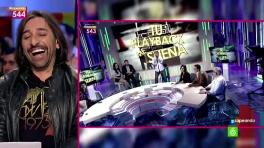 Antonio Carmona valora el 'Tu playback me suena' de Miki Nadal e Irene Junquera