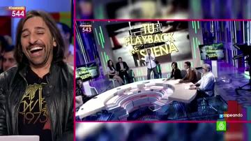 Antonio Carmona valora el 'Tu playback me suena' de Miki Nadal e Irene Junquera