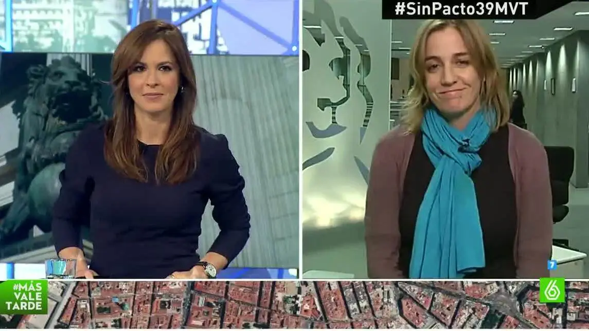 Tania Sánchez, diputada de Podemos