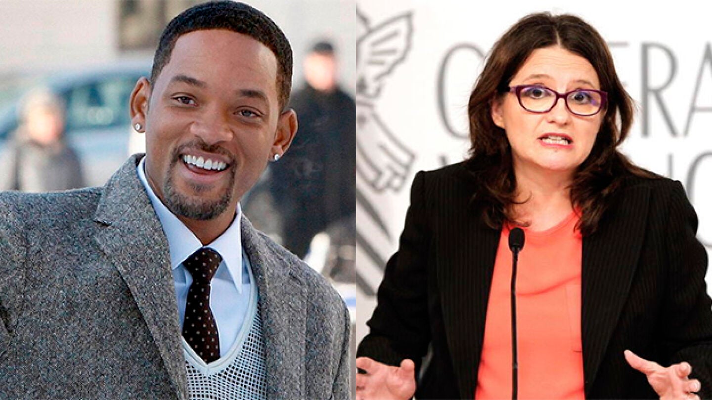 Will Smith y M&oacute;nica Oltra en laSexta Noche