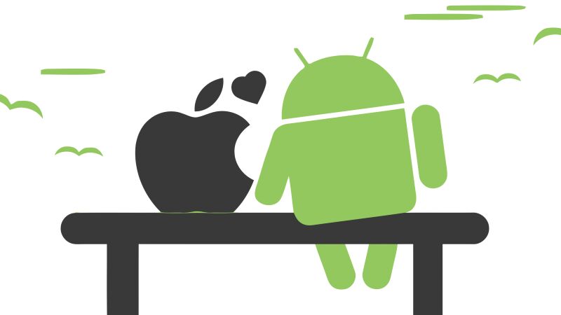 Así va la batalla Android-iOS: uno gana en descargas, el otro en ingresos
