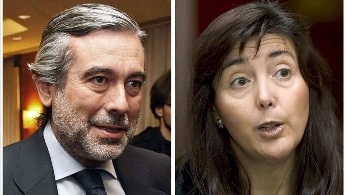  Los magistrados Enrique L&oacute;pez (i) y Concepci&oacute;n Espejel (d)