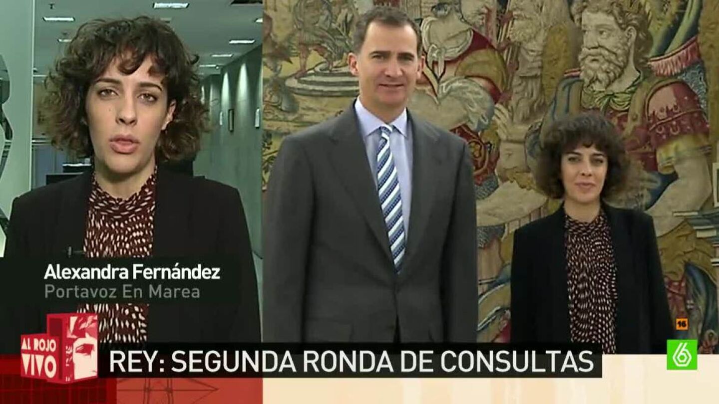 Alexandra Fern&aacute;ndez, portavoz de En Marea