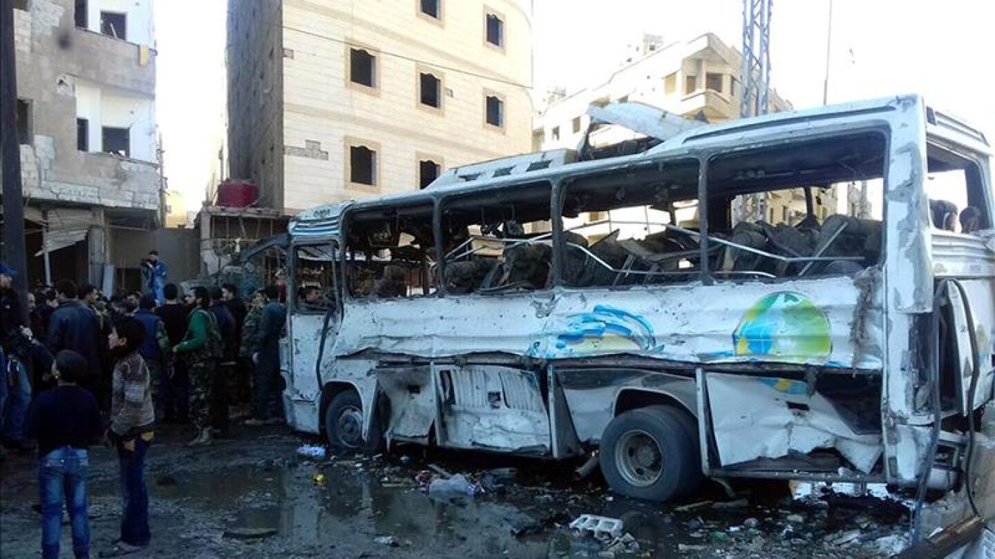 Varias explosiones registradas en el barrio de Sayida Zeinab de Damasco