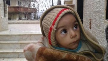 Imagen de archivo de un niño sirio