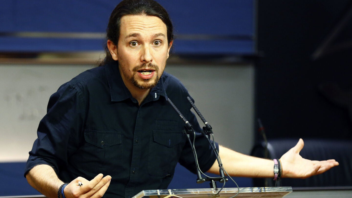 Pablo Iglesias en el Congreso de los Diputados