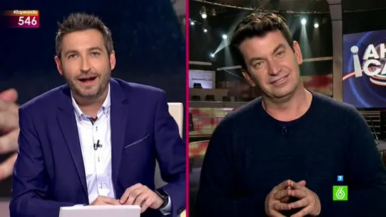 Arturo Valls conecta con Zapeando Arturo Valls conecta con Zapeando