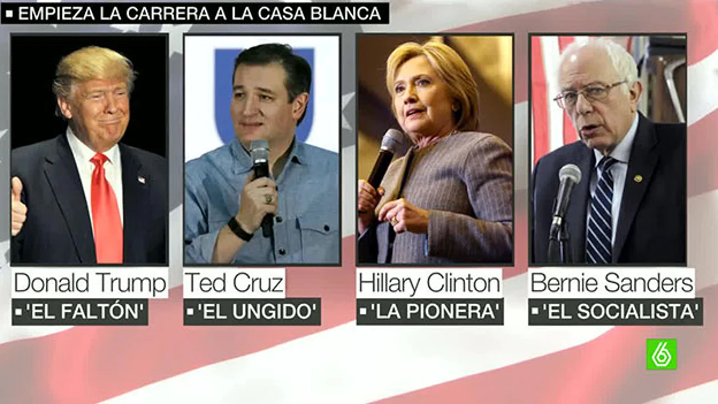 Los candidatos a la Casa Blanca Los candidatos a la Casa Blanca