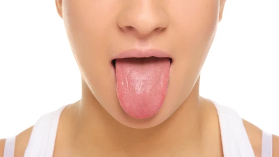 Imagen de una lengua humana Imagen de una lengua humana