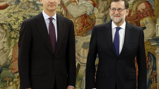 Felipe VI junto a Mariano Rajoy Felipe VI junto a Mariano Rajoy