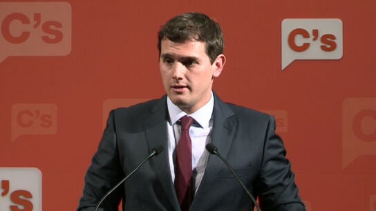 El l&iacute;der de Ciudadanos Albert Rivera