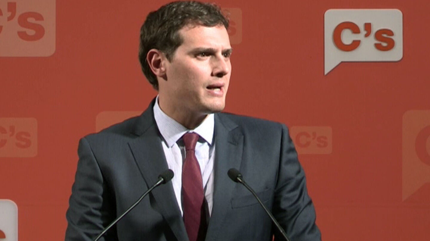 Albert Rivera, l&iacute;der de Ciudadanos