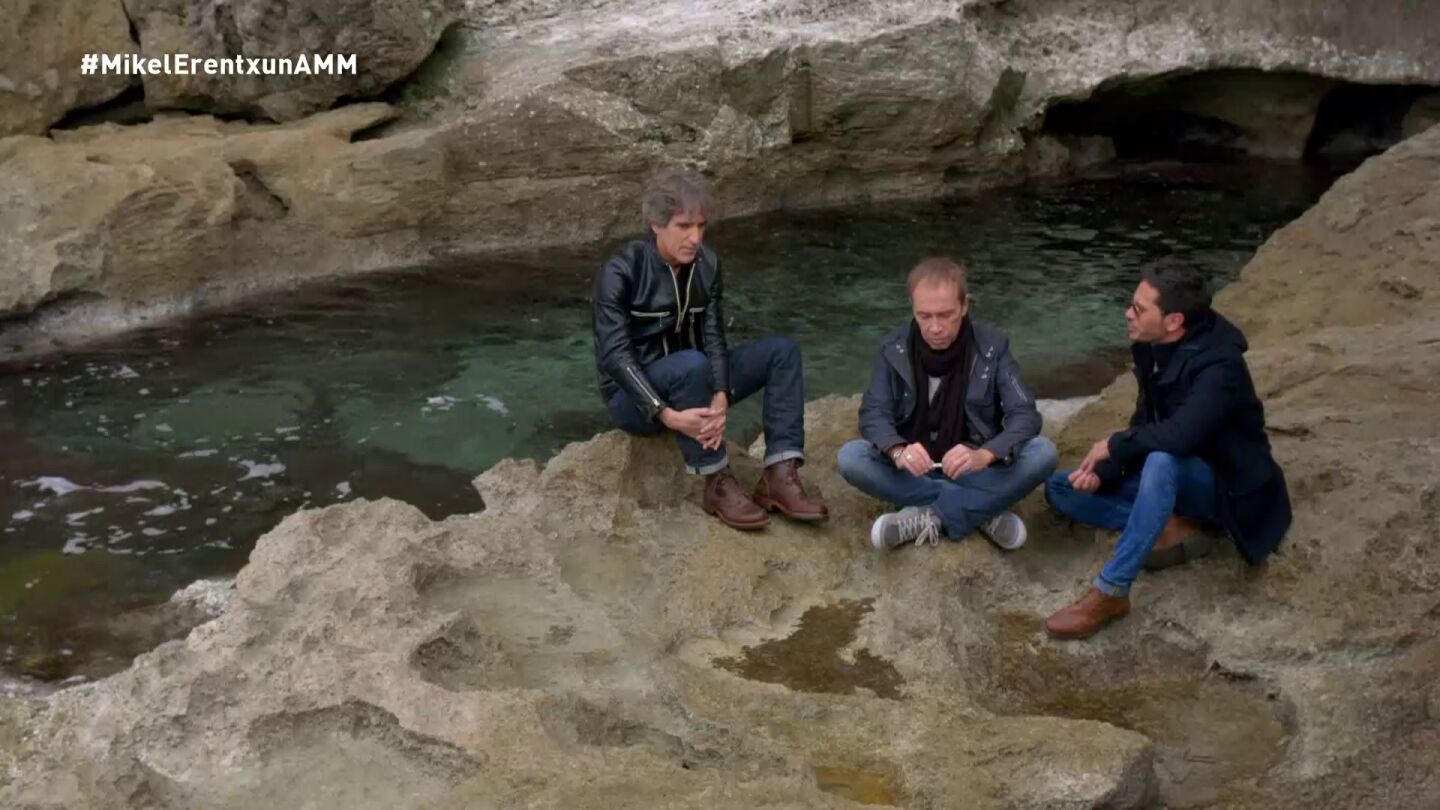 Mikel Erentxun, Nacho Garc&iacute;a Vega y David DeMar&iacute;a