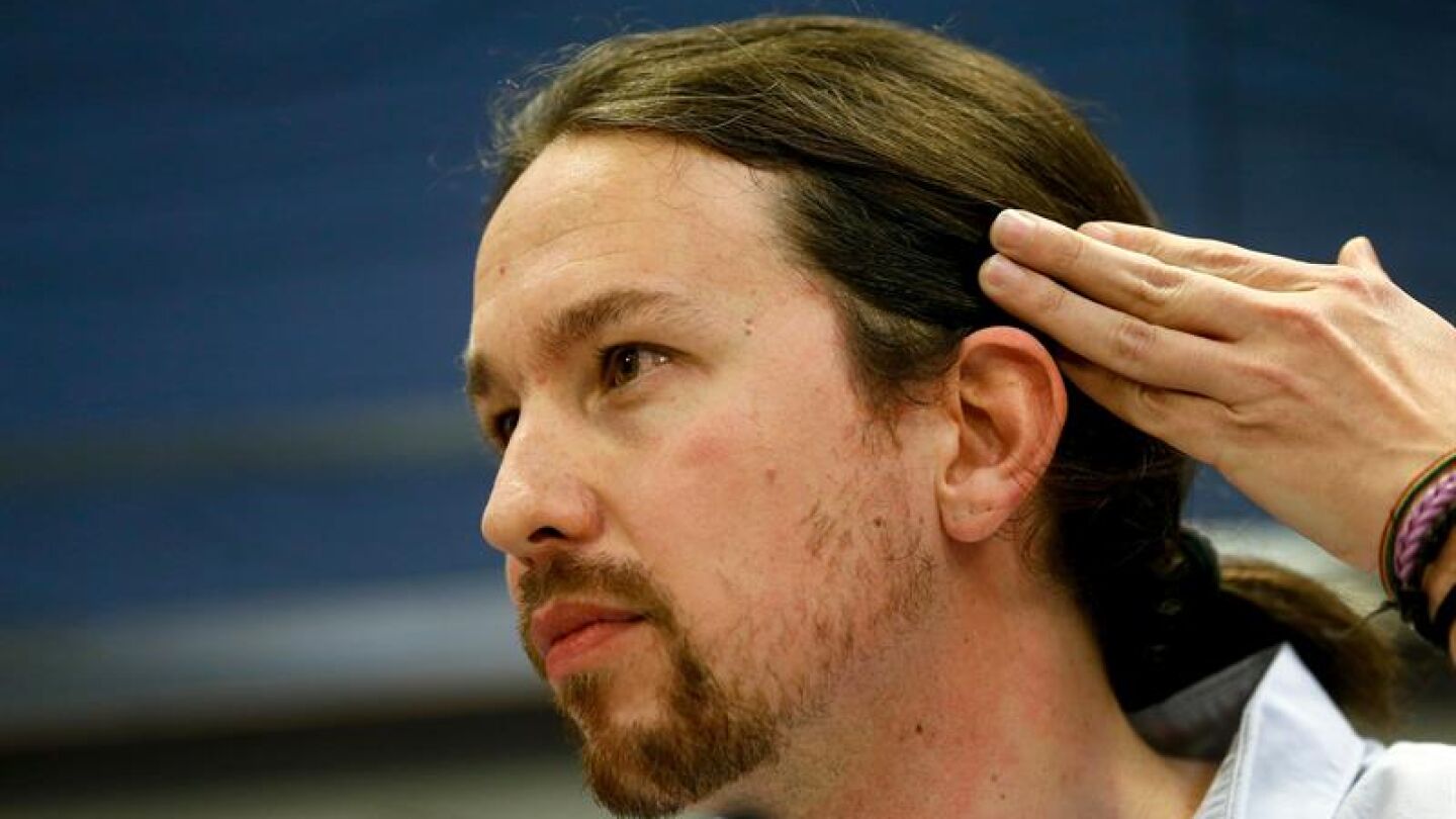 Pablo Iglesias, l&iacute;der de Podemos