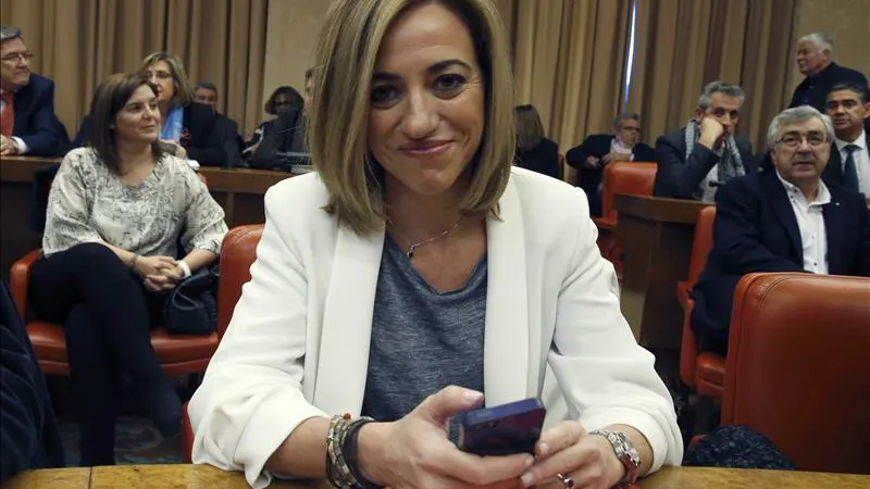 Carme Chacón, diputada del PSOE