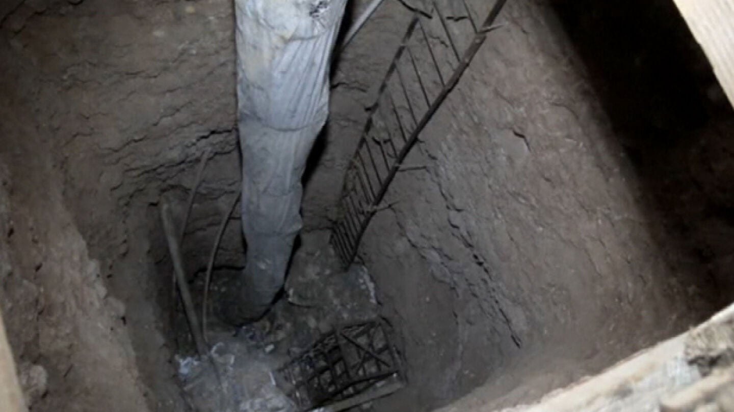 T&uacute;nel de la droga, de M&eacute;xico a EEUU