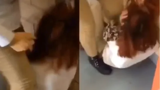 Fragmento del vídeo que la joven compartió en las redes Fragmento del vídeo que la joven compartió en las redes