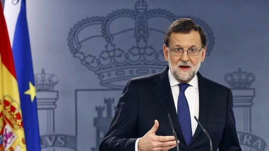 Mariano Rajoy habla ante los medios en la Moncloa Mariano Rajoy habla ante los medios en la Moncloa