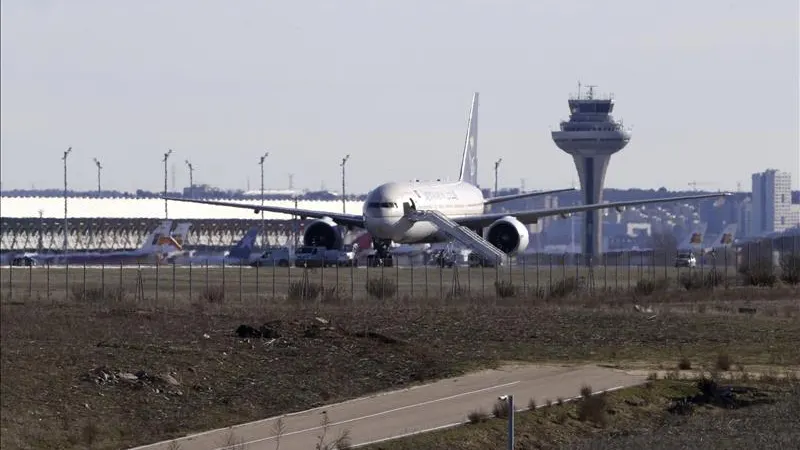 El aeropuerto de Barajas