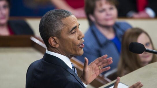Barack Obama pronuncia un discurso