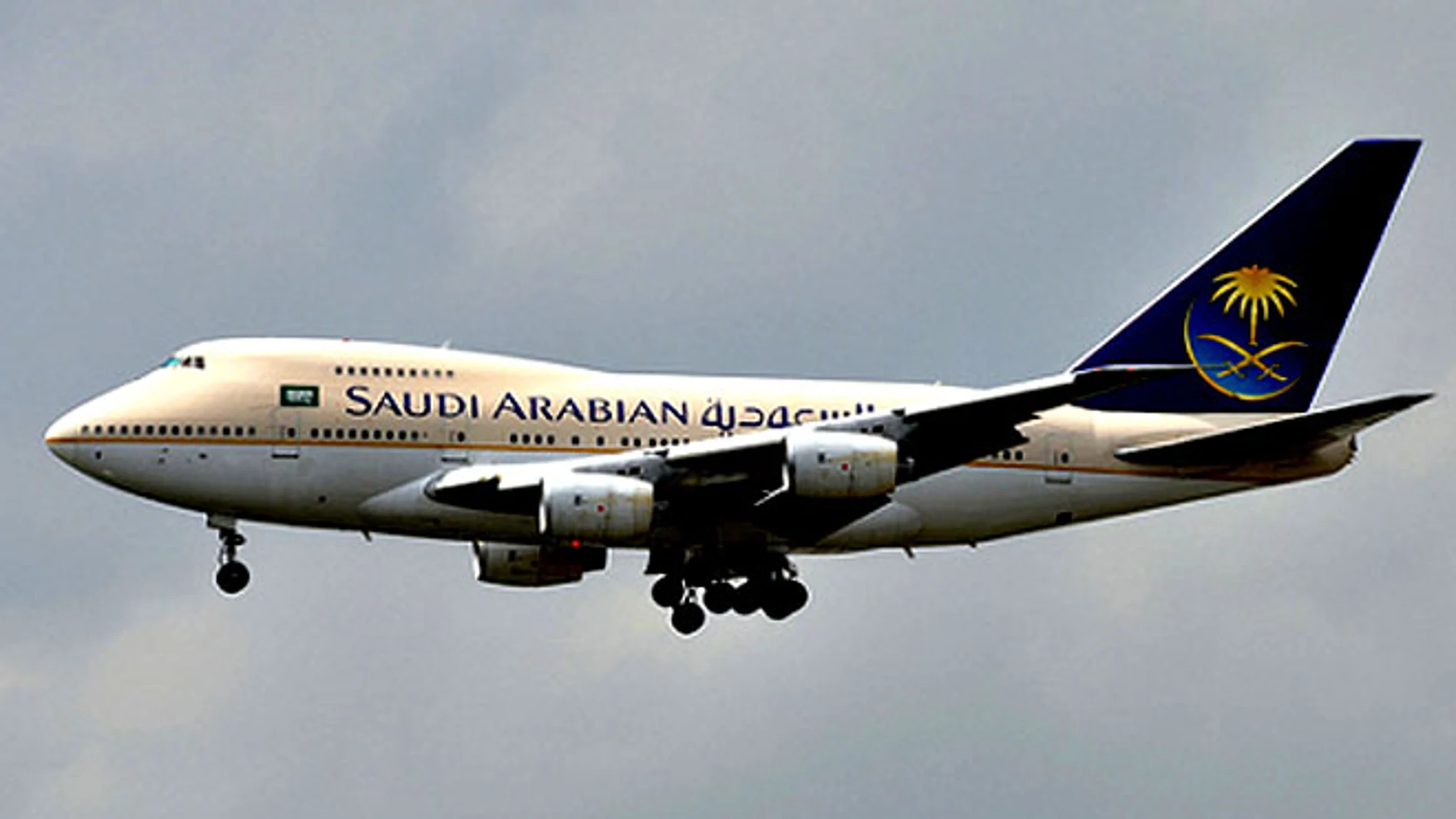 Avión de Saudi Airlines
