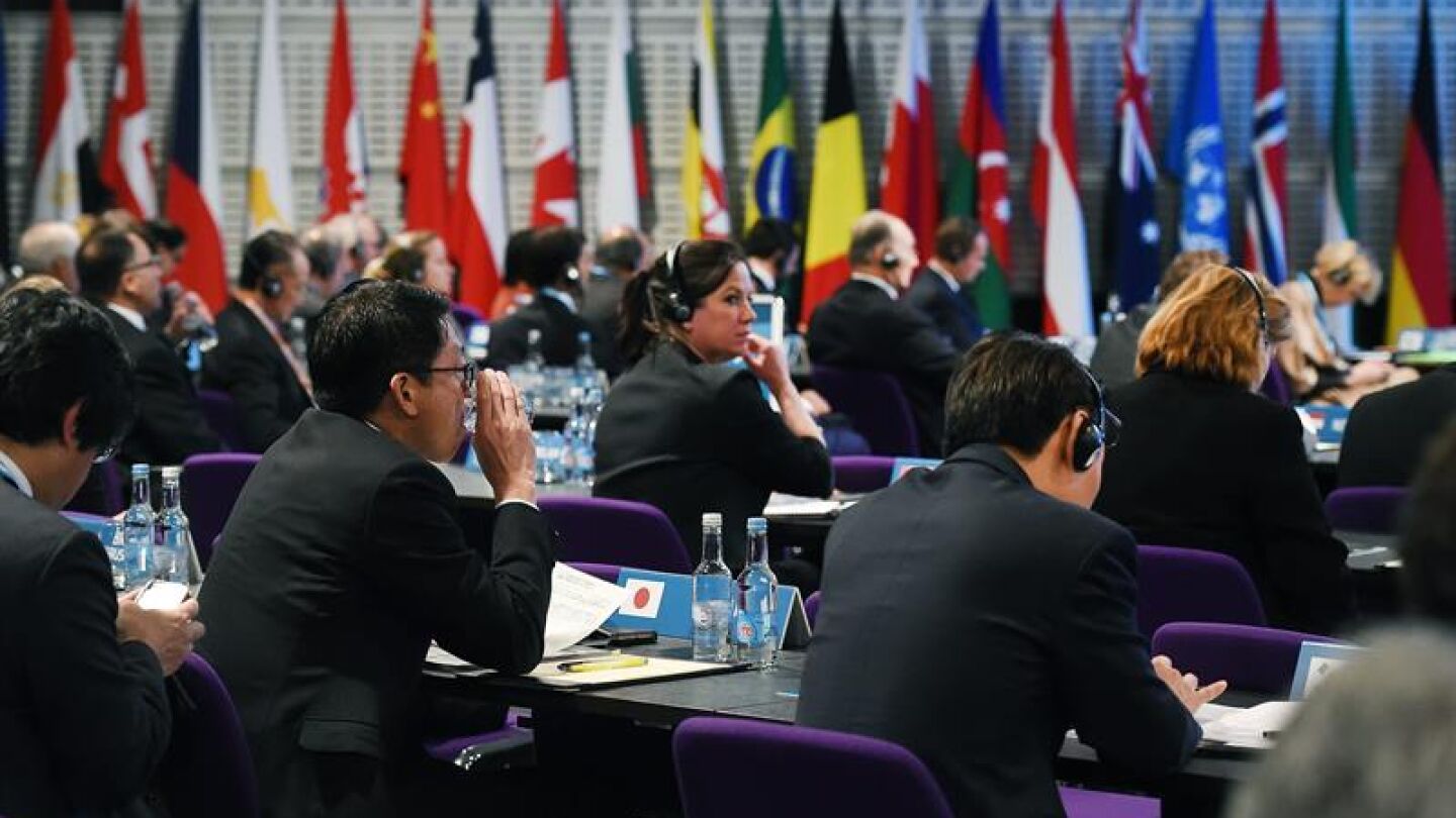 Delegados asisten a la Conferencia "Apoyo a Siria en la Regi&oacute;n" en Londres