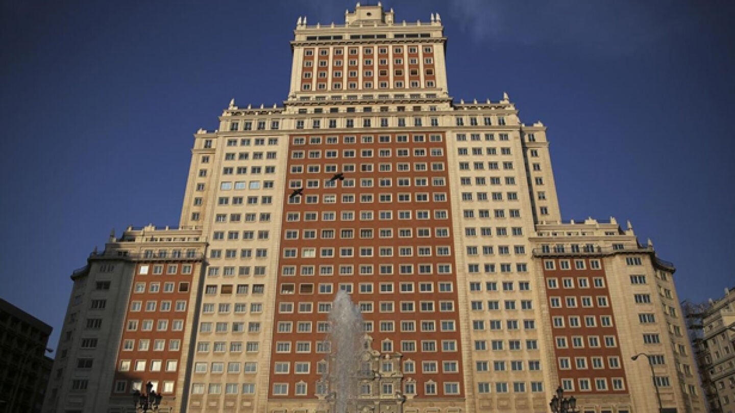 Fachada del Edificio Espa&ntilde;a