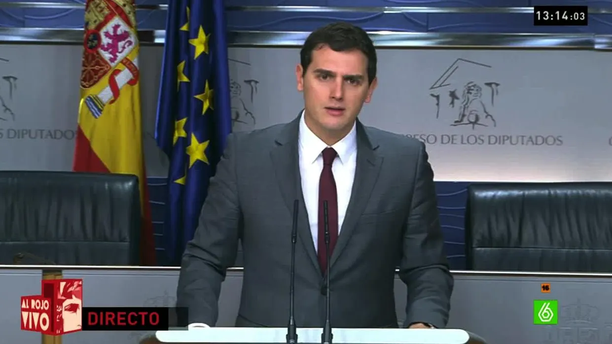 Albert Rivera en el Congreso Albert Rivera en el Congreso