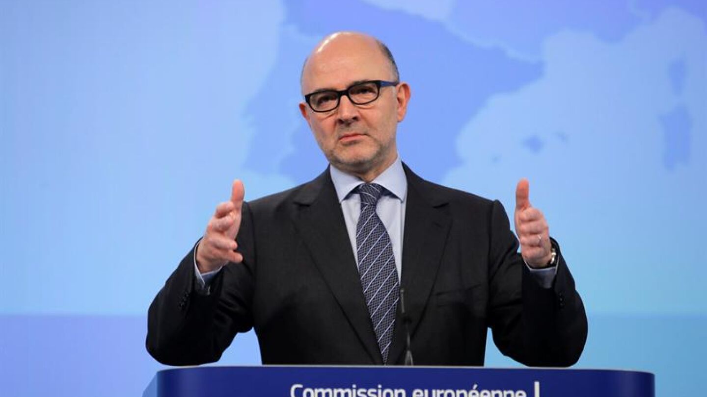 El comisario europeo de Asuntos Econ&oacute;micos y Financieros, Pierre Moscovici