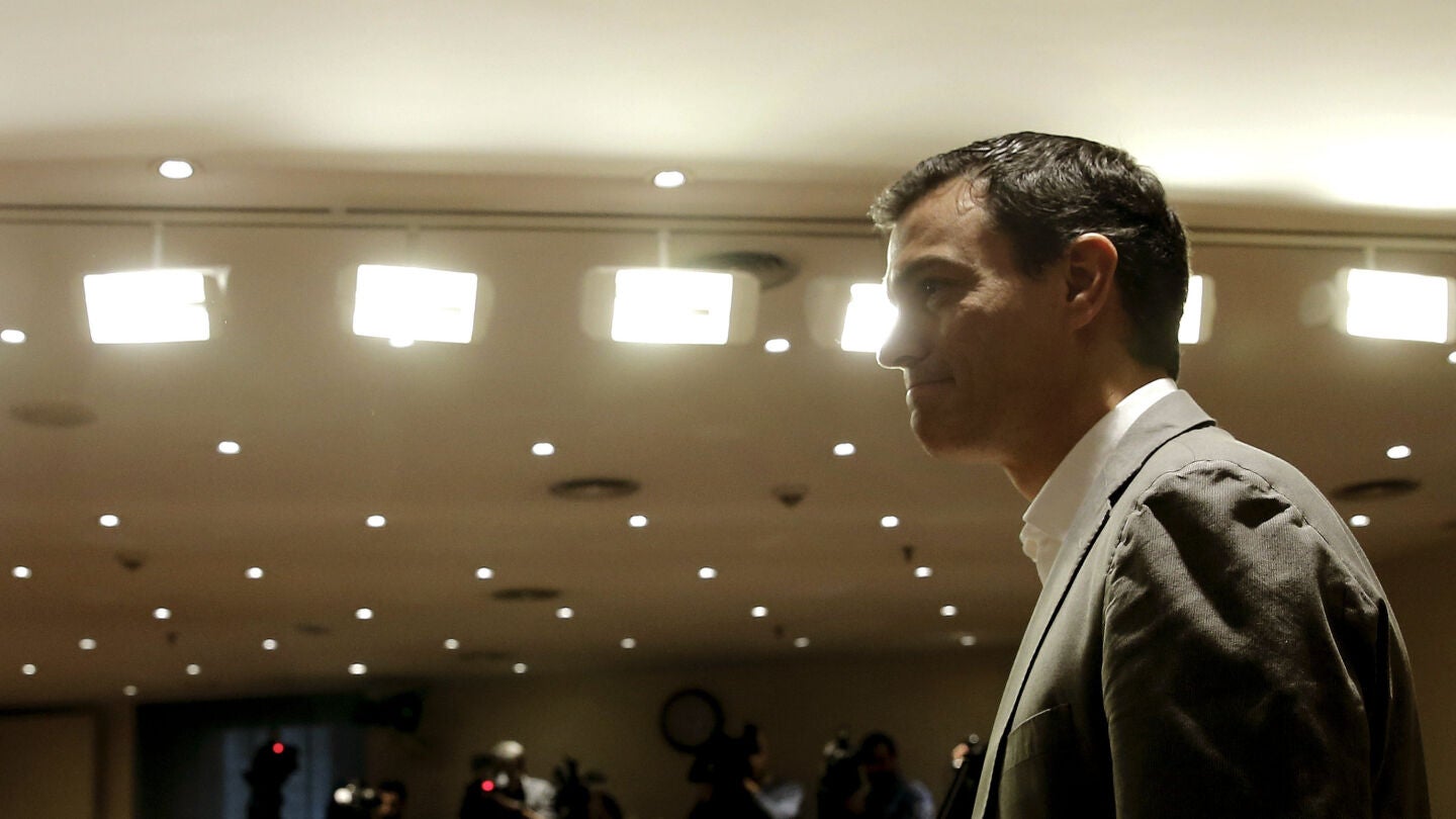 El secretario general del PSOE, Pedro S&aacute;nchez