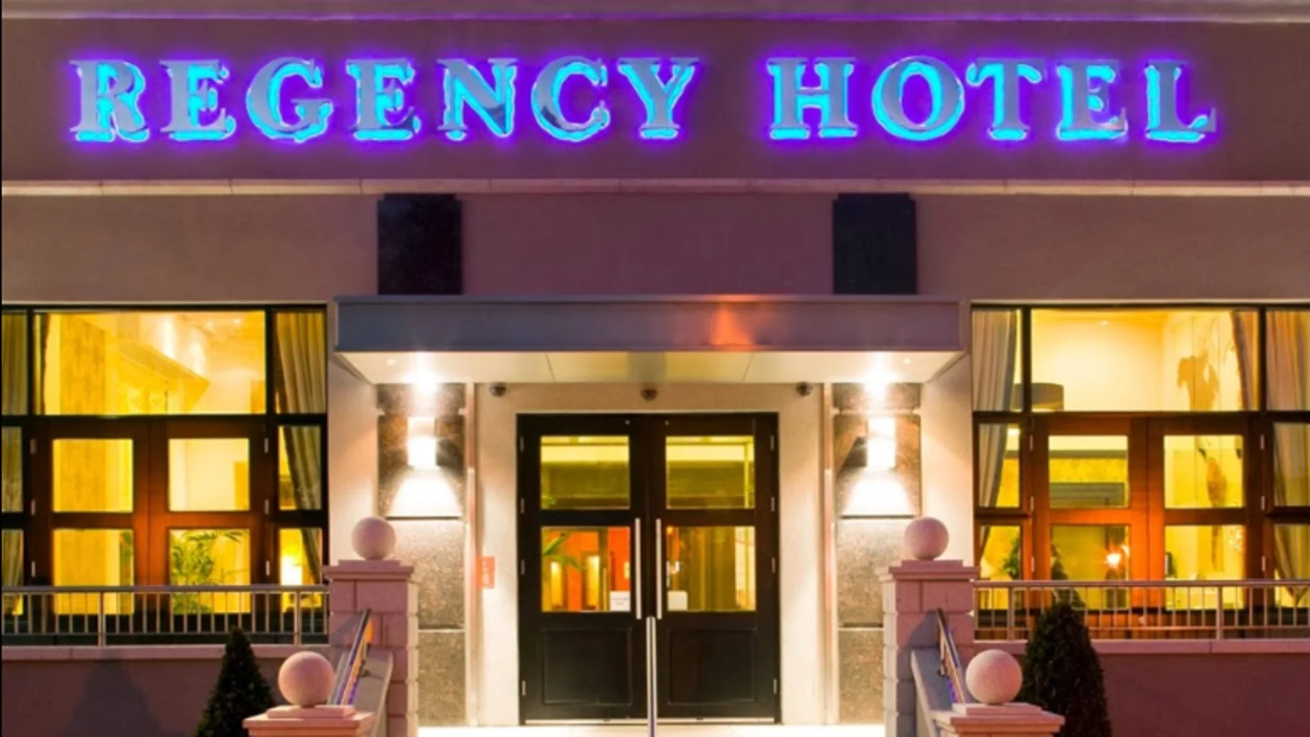 Regency Hotel de Dublin, donde ha tenido lugar el tiroteo