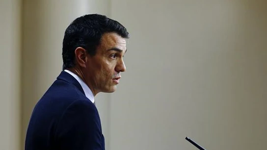 Pedro Sánchez en el Congreso Pedro Sánchez en el Congreso