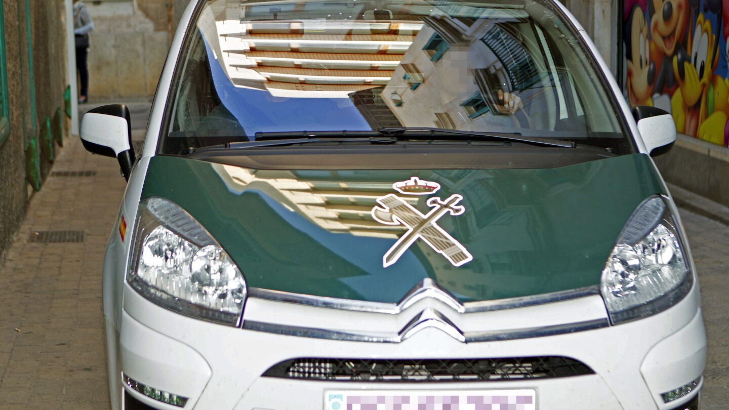 Un coche de la Guadia Civil
