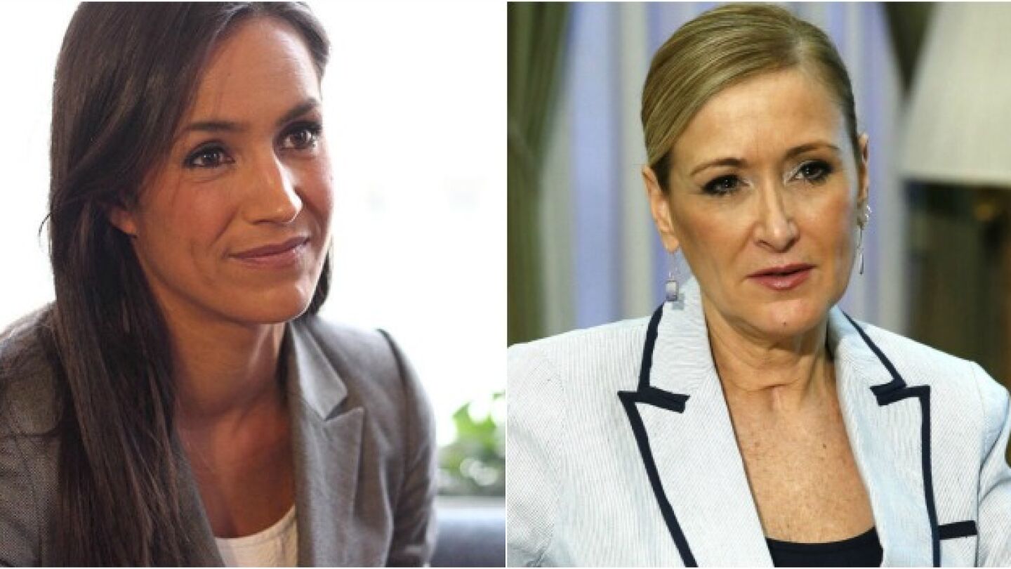 Cristina Cifuentes y Bego&ntilde;a Villac&iacute;s