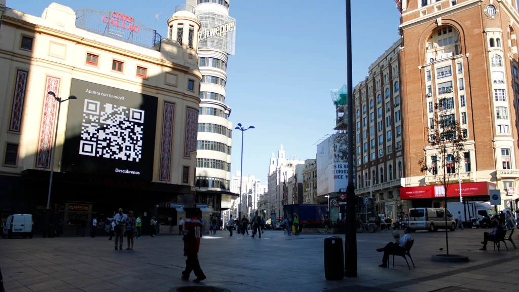 La Plaza de Callao, Madrid La Plaza de Callao, Madrid