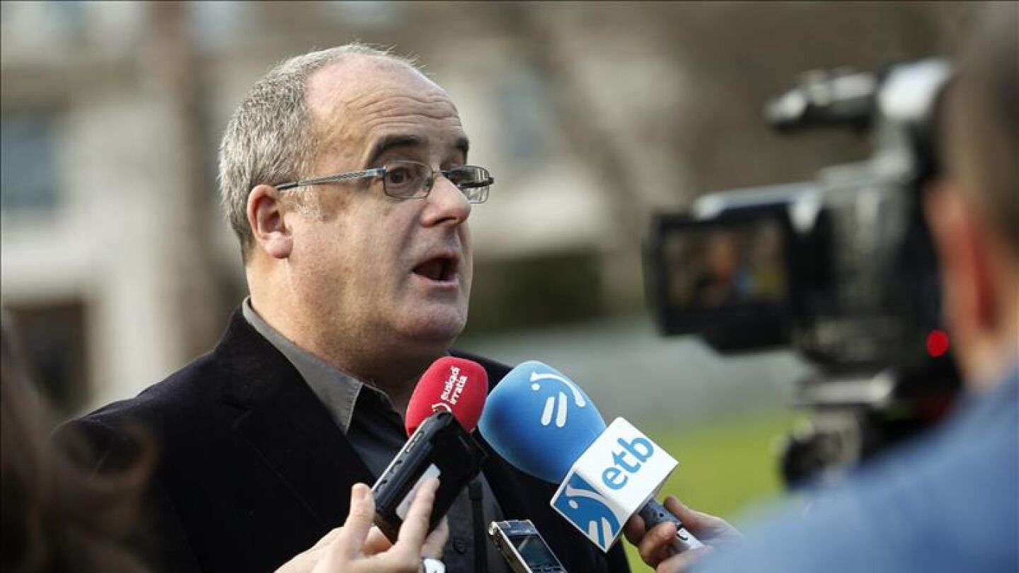 El portavoz del PNV en el Parlamento Vasco, Joseba Egibar