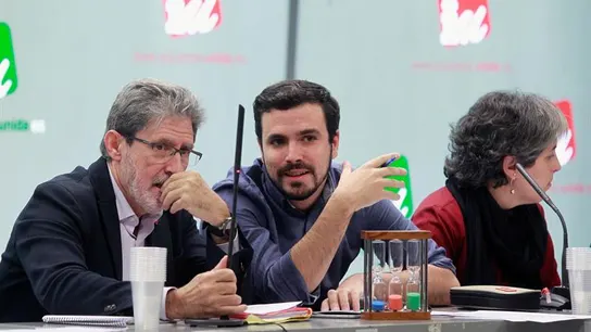 Alberto Garzón en el Consejo Político Federal de IU Alberto Garzón en el Consejo Político Federal de IU