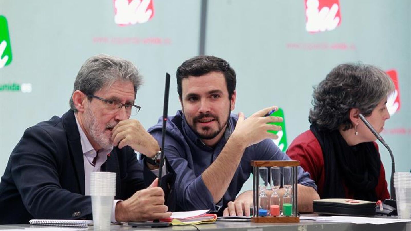 Alberto Garz&oacute;n en el Consejo Pol&iacute;tico Federal de IU