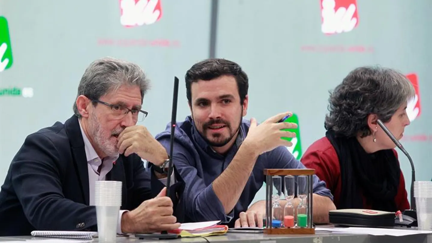 Alberto Garzón en el Consejo Político Federal de IU Alberto Garzón en el Consejo Político Federal de IU