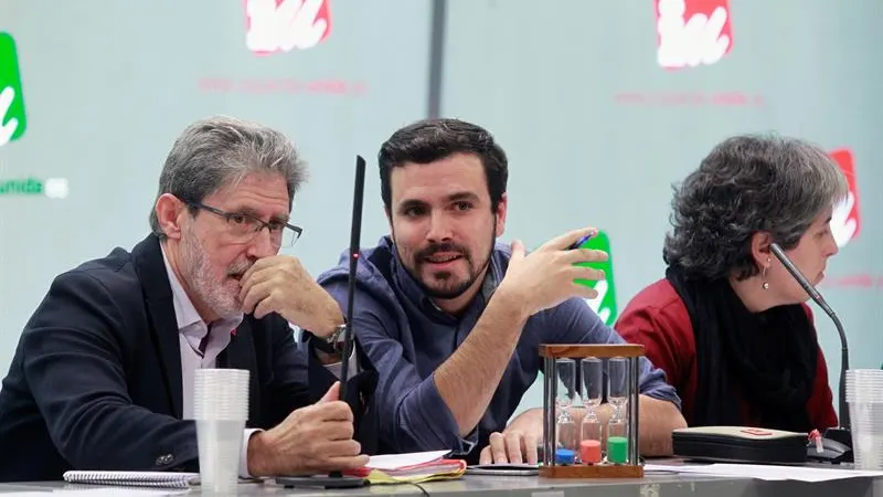 Alberto Garzón en el Consejo Político Federal de IU