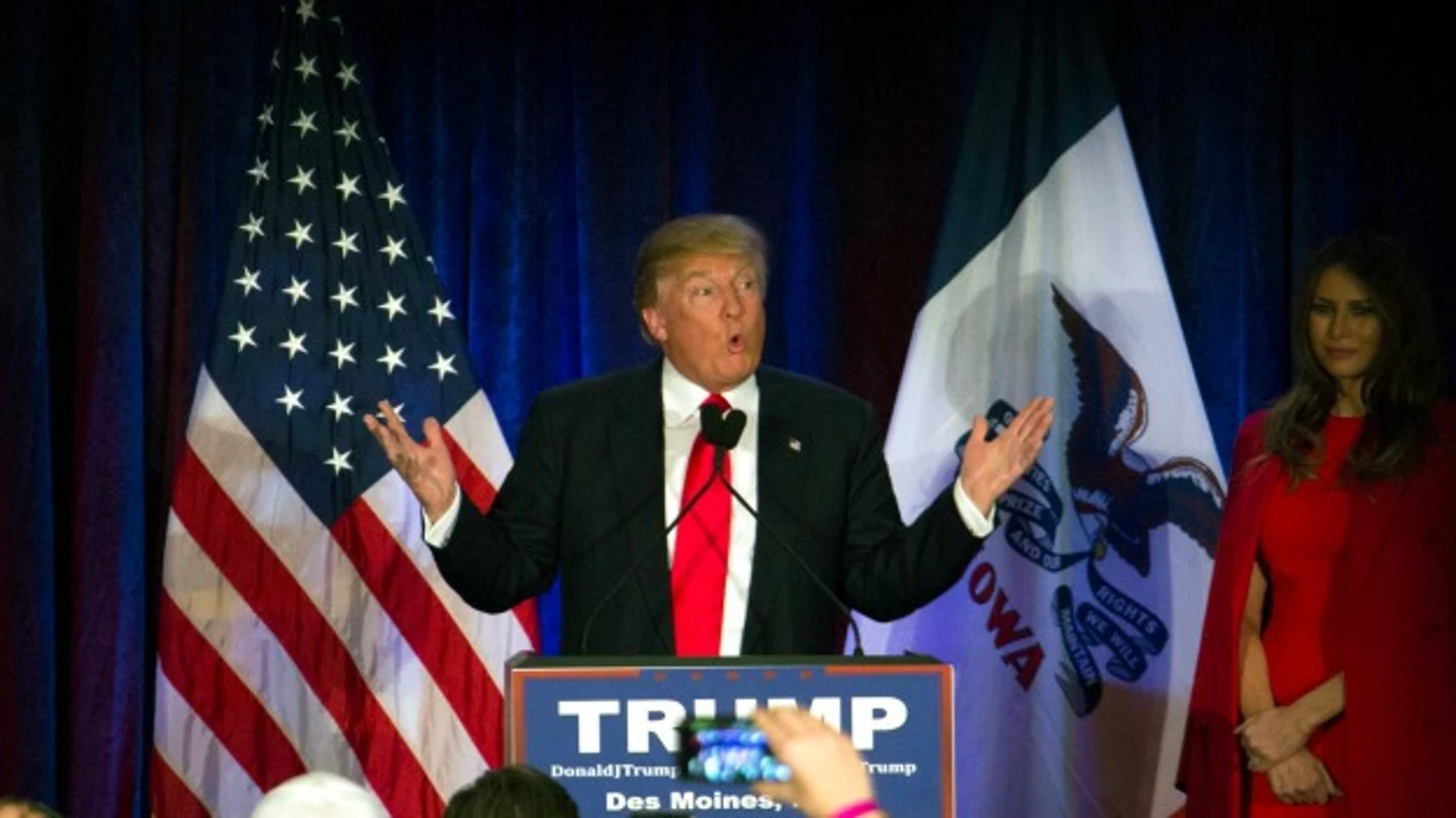 El candidato presidencial Republicano y empresario estadounidense Donald Trump El candidato presidencial Republicano y empresario estadounidense Donald Trump