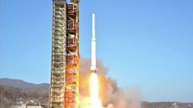 Imagen del satélite Kwangmyongsong-4 lanzado por Corea del Norte Imagen del satélite Kwangmyongsong-4 lanzado por Corea del Norte