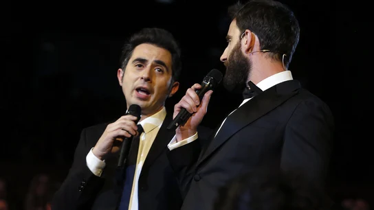 Berto Romero y Dani Rovira, en la gala de los Goya Berto Romero y Dani Rovira, en la gala de los Goya