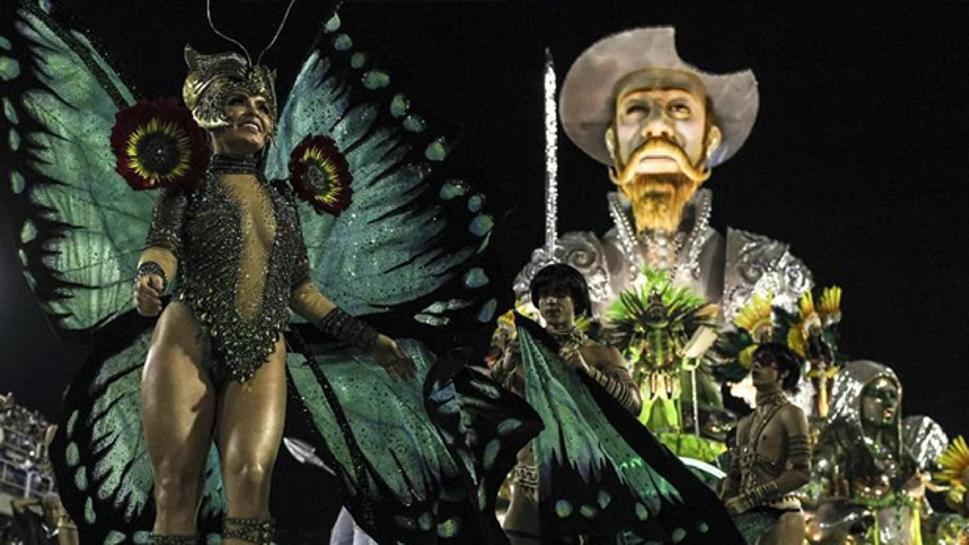 Don Quijote en el Carnaval de Brasil