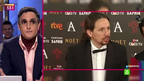 Josie habla del esmoquin de Paclo Iglesias Josie habla del esmoquin de Paclo Iglesias