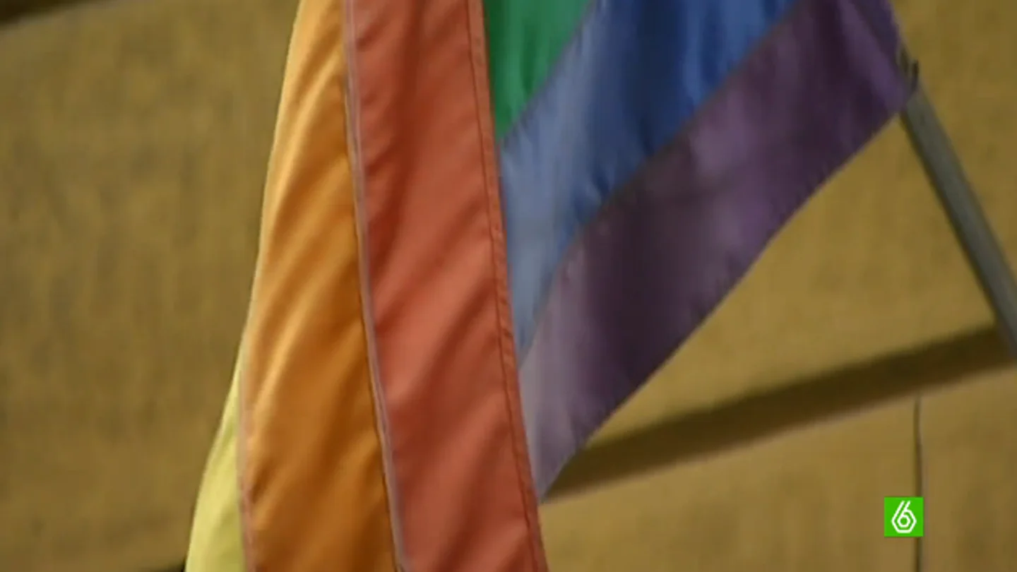 Imagen de la bandera homosexual Imagen de la bandera homosexual