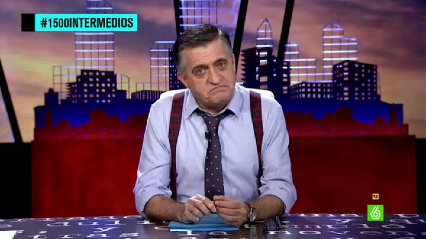 El Gran Wyoming, en los 1.500 intermedios