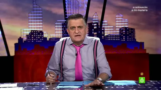 El Gran Wyoming, en El Intermedio El Gran Wyoming, en El Intermedio