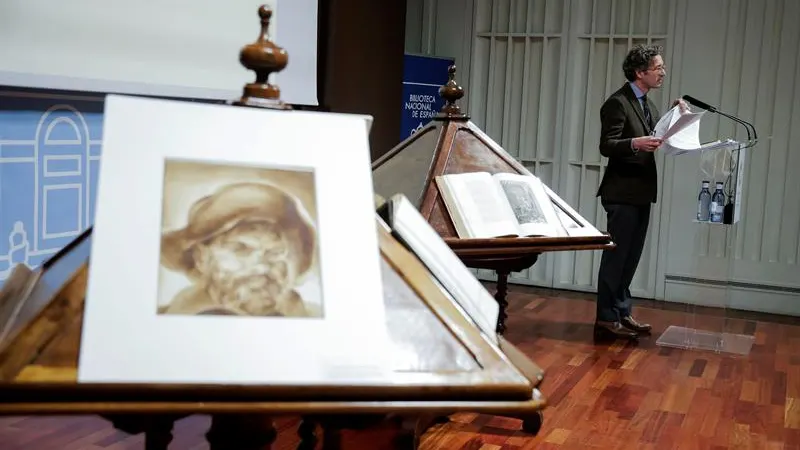 Acto de conmemoración por el cuarto centenario de la muerte de Cervantes