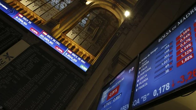 Evolución negativa de la bolsa
